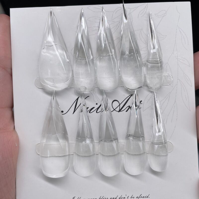 Semi-Finished Dragon Claw Wearable Nails, Can Be Colored, Already Molded, Animal Claws, Sharp Claws, Cat Claws, DIY Nail Art, Cos, Comic Expo, Film and Television
