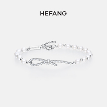 HEFANG He Fang jewelry elegant ribbon bracelet female niche design simple couple gift bracelet hand accessories