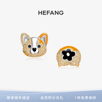 HEFANG KOKY Small Flower KOKEY SPECIAL HEFANG designed earrings