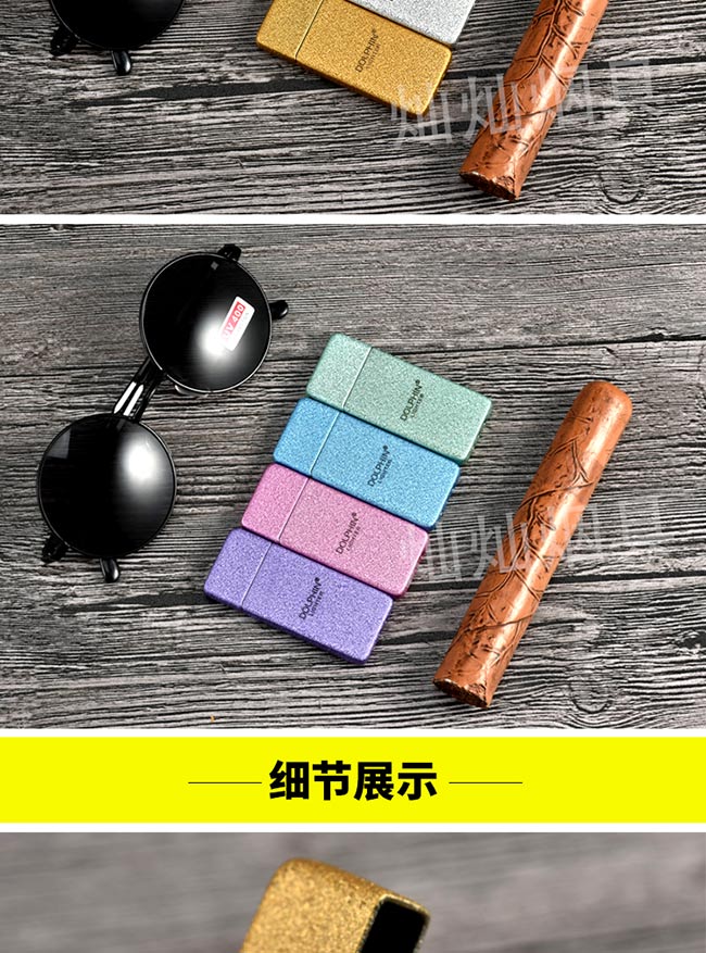 Bơm hơi nhẹ kim loại nhỏ cá tính mài bánh xe nhỏ và tinh tế thuận tiện thời trang sáng tạo tùy chỉnh chữ nam và nữ shop bật lửa
