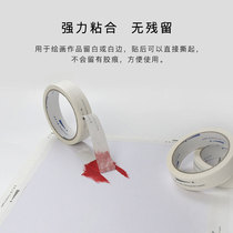 Legendary road Paper tape Masking tape Adhesive tape Leave no glue Easy to tear Can write sketch gouache art paper tape