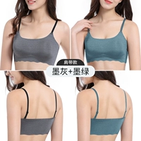 Модель на плече (чернила пепела+темно -зеленый)