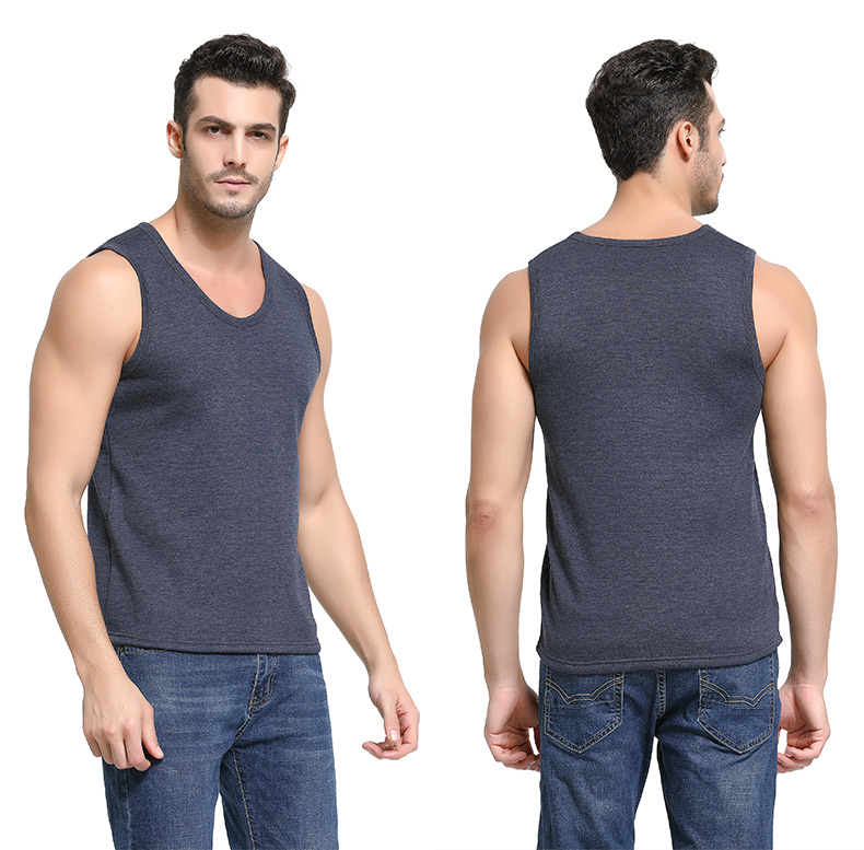 Nam Cực ấm áp vest nam cộng với nhung dày đồ lót mùa thu và mùa đông thanh niên Slim vest đáy áo sơ mi áo giữ nhiệt nữ sát nách