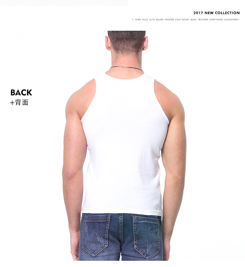 Nam Cực vest nam bó sát cotton mỏng thể dục vượt rào chạm đáy kéo dài thanh niên mùa hè áo bra đẹp