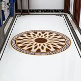 Мозаичная режущая пол простые сосновые пруды пруды проезжают