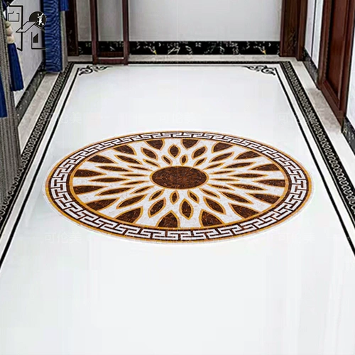 Мозаичная режущая пол простые сосновые пруды пруды проезжают