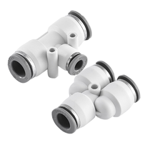 Pneumatic fittings T-JUNCTION PE4 PE6 PE8 PE10 12 Y-TYPE three-way PY4 PY6 PY8 10 12