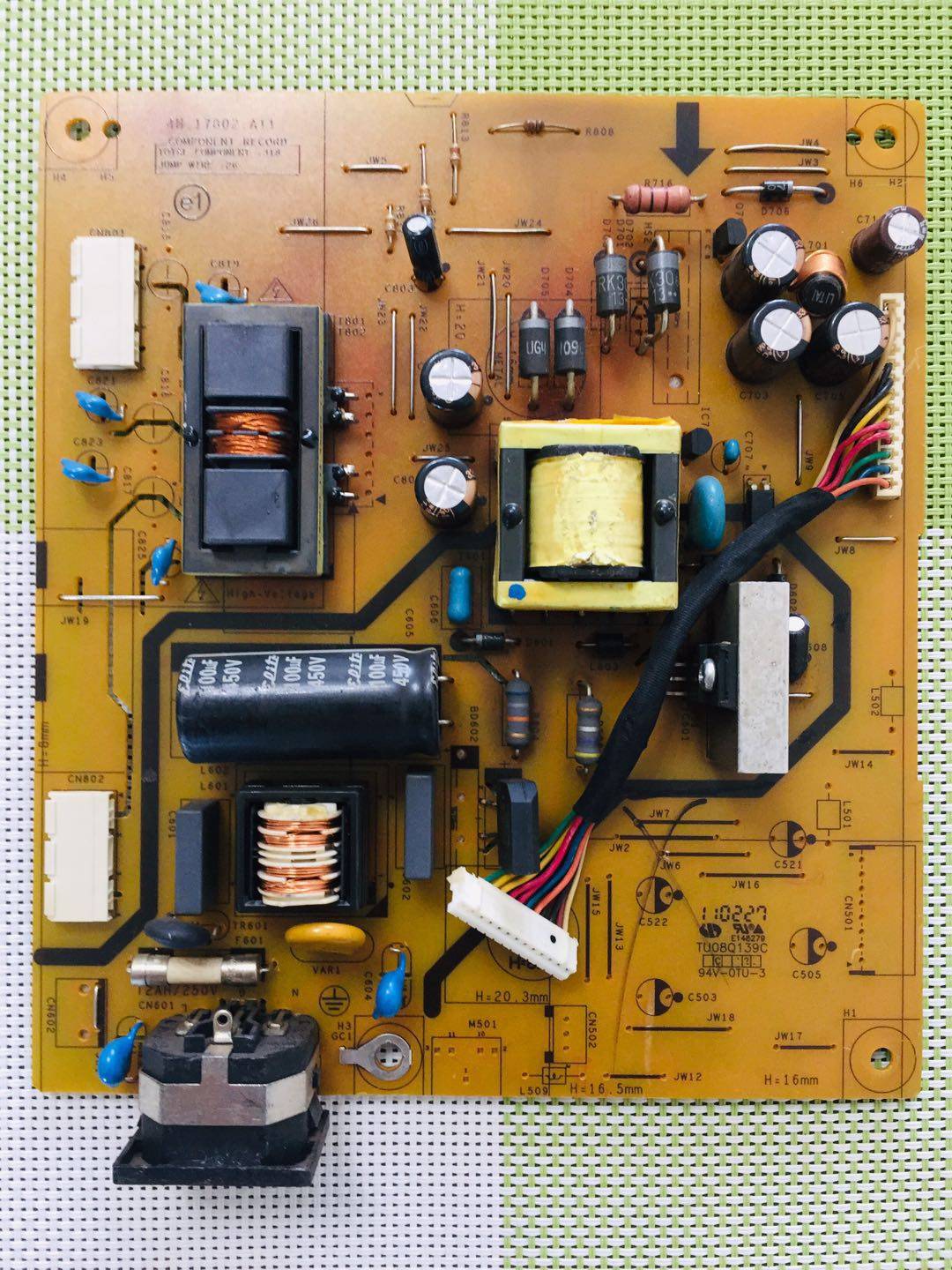 Full board Philips 222E2 232e2 power board 4H 17802 A11 Drive board 4H 17801 A00