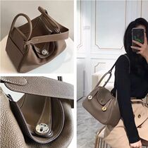 Lindy bag new shoulder womens bag leather first layer cowhide womens bag