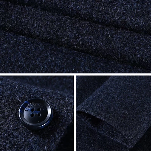 Septwolves, демисезонная шерстяная куртка для отдыха, шерстяное пальто