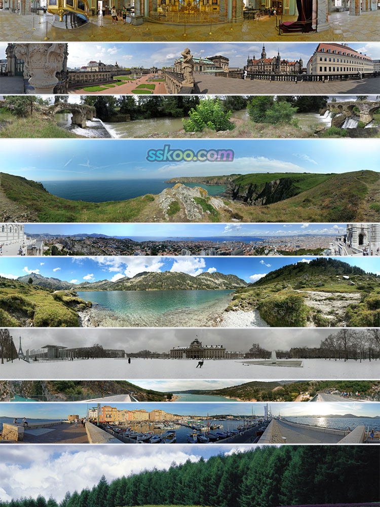四季风景城市全景插图照片风景壁纸高清4K摄影图片设计背景素材插图10
