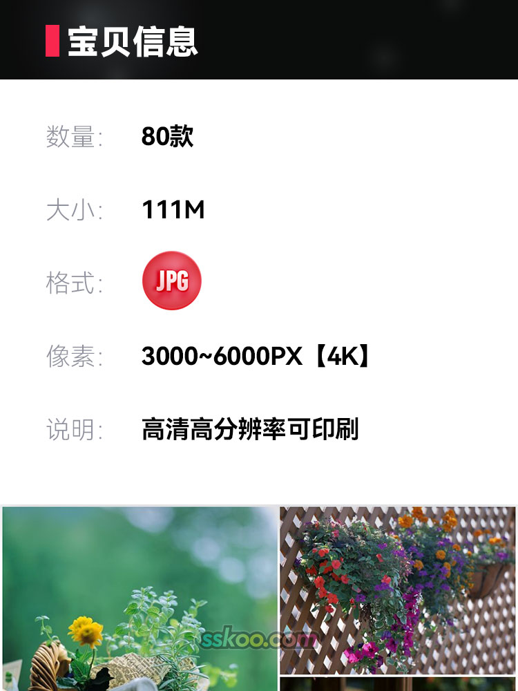 花园美居风景高清JPG摄影特写照片4K壁纸背景图片插图设计素材插图1