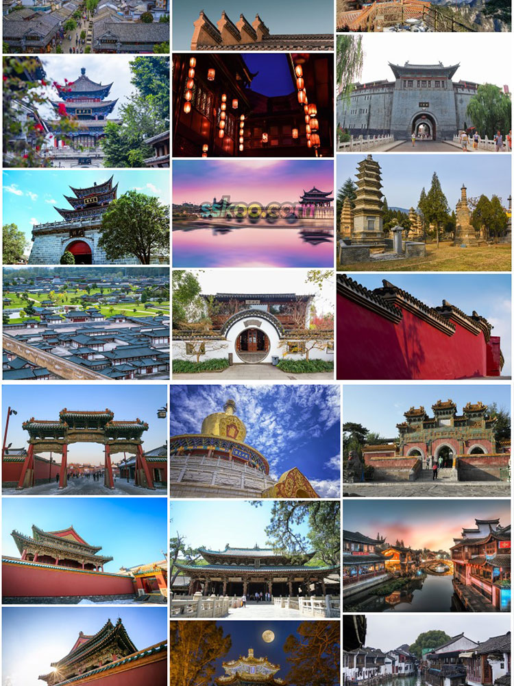 中国传统古典建筑寺庙亭台楼阁园林风代著名JPG图片插图摄影照片素材插图10