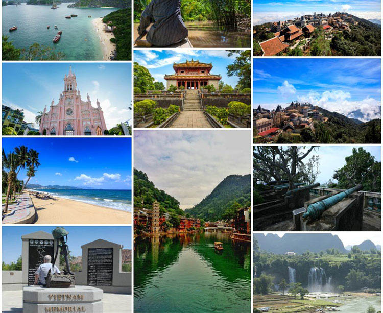 越南巴拿山芽庄胡志明市梯田大教堂东南亚高清图摄影设计背景素材插图19