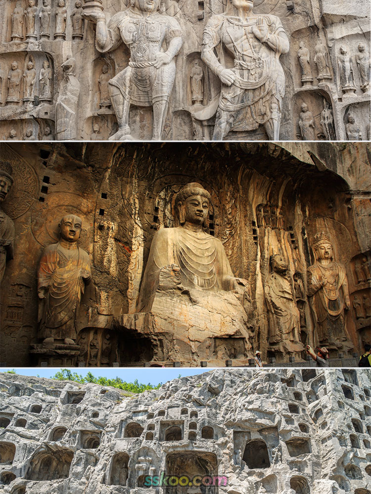 洛阳风景龙门石窟白马寺老君王屋山高清4K壁纸摄影图片照片背景插图2