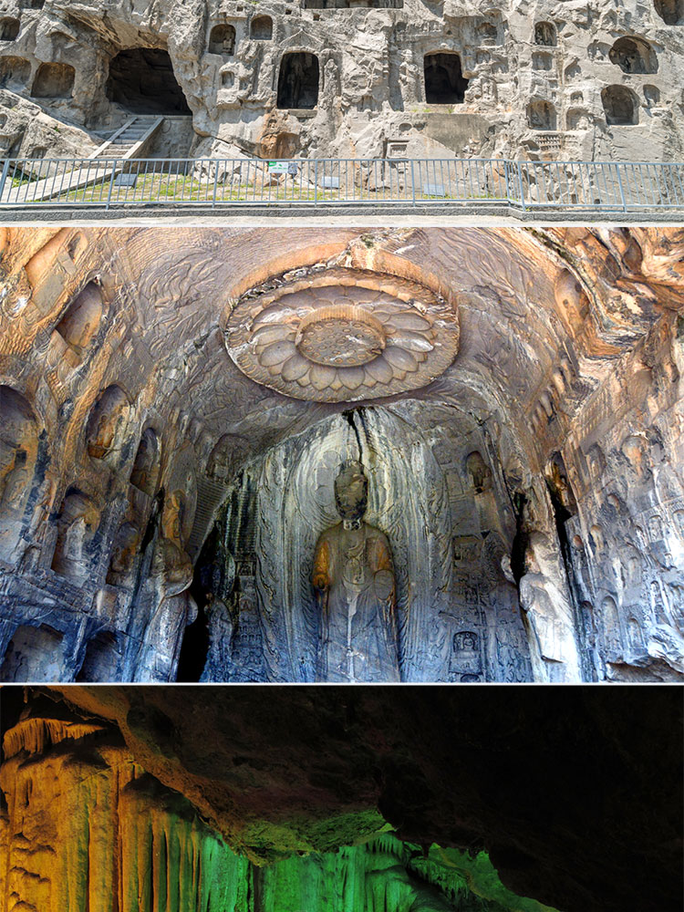 洛阳风景龙门石窟白马寺老君王屋山高清4K壁纸摄影图片照片背景插图3
