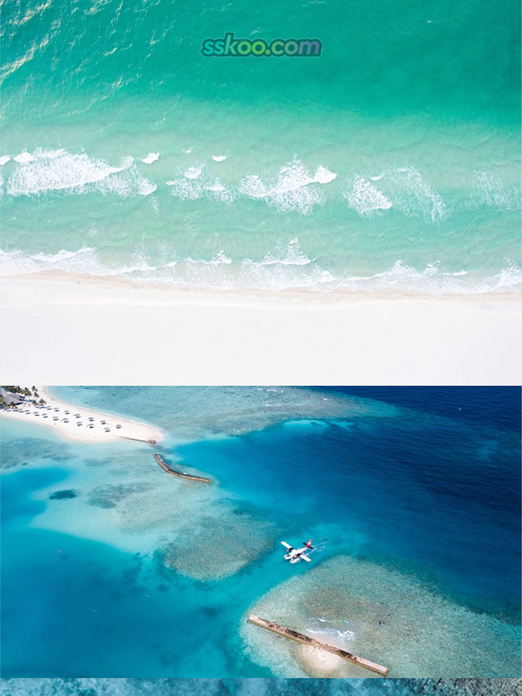 海边海景海滩风景高清JPG摄影照片4K壁纸背景图片插图设计素材插图4