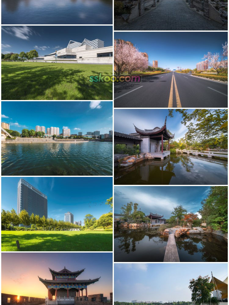 高清JPG素材江苏盐城风景图片黄海湿地森林聚龙湖园林古镇摄影照插图9