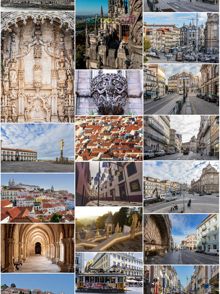 旅游景点葡萄牙风光建筑里斯本波尔图贝伦塔欧洲旅行JPG图片素材插图5