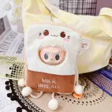 Кукла для одевания, подвеска, 17см, хлеб, тост