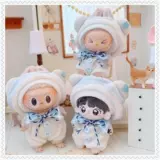 Хлопковая военно-морская кукла, шапка, второе поколение, детская одежда, 17см, 10см