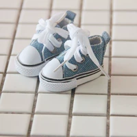 Тканевые джинсовые туфли