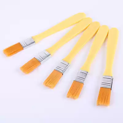 Yellow plastic rod small brush small brush nylon brush banknote machine brush gift dust removal cleaning brush