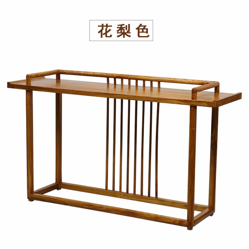 Mới Trung Quốc phong cách rắn dải bàn gỗ trường hợp đơn giản cho bàn thanh elm cũ vài bàn hiên bàn bàn đồ nội thất Zen sơn miễn phí - Bàn / Bàn