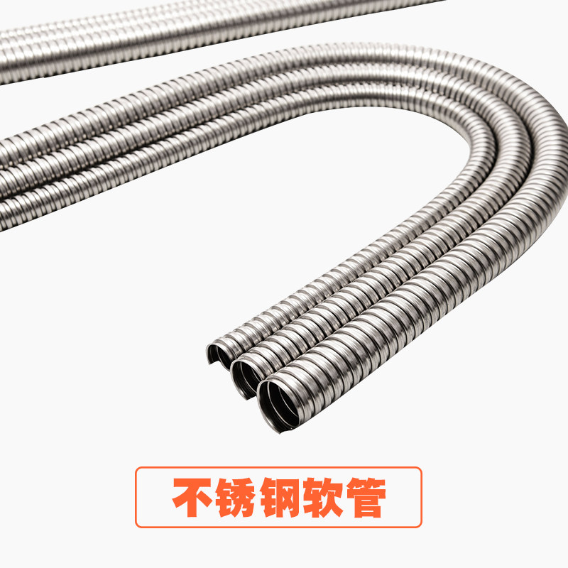 ten Tripod National Mark 304201 Stainless Steel Metal Hose Threading Hose Snake Leather Bellows Protect Wire Sleeve