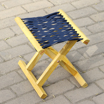 Solid wood folding stool outdoor portable stool folding stool for barbecue at the river fishing stool for barbecue