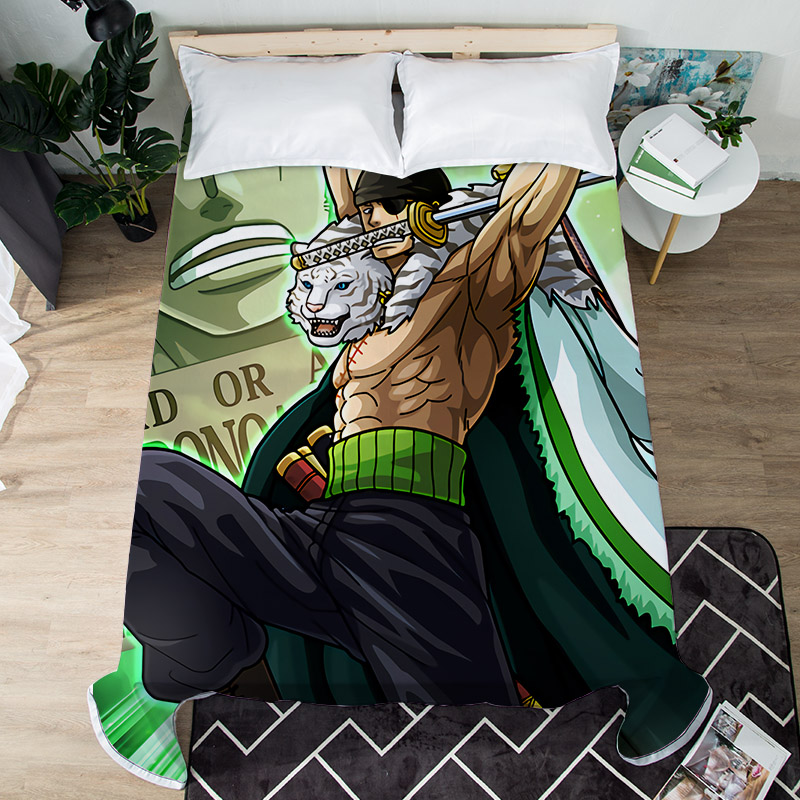Để ánh xạ các tấm tùy chỉnh DIY phim hoạt hình anime quilt sinh viên ký túc xá giường đơn 贼 床单 床单 thảm nhung trải giường