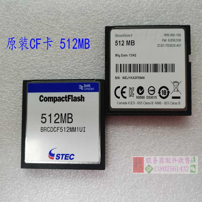 Original WD Silicon Drive SSD 512M PATA Machine lathe Industrial CF 512MB CF Card