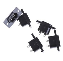 AC Power Socket High Quality 005 Mother Seat 8-character Blossom Needle Socket AC-005