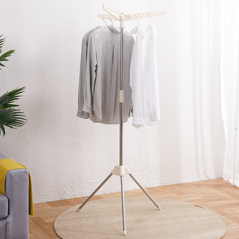 Portable drying rack landing tourist folding hanger rack simple indoor balcony drying rack bedroom drying rod