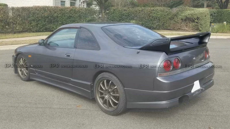 Nhật Bản God of War GTR Skyline R33 sửa đổi thay thế cánh sau bằng sợi carbon OE nguyên bản nâng cấp nâng cấp facelift không phá hủy - Sopida trên