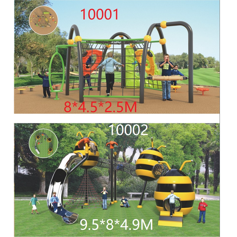Kindergarten Children Outdoor Fitness Equipment Training Multifunction Climbing Racks Climbing Rock Plastic Climbing Wall Combinations