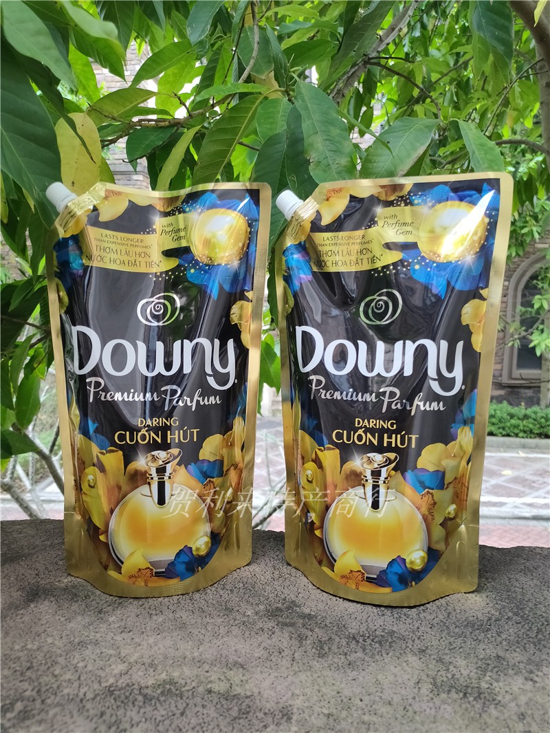 Vietnam imports Downy clothing softener amber flavor 1 35L nursing soft scuba
