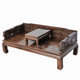 elm ເກົ່າຈີນໄມ້ແຂງ Arhat ຕຽງ retro ເຮືອນອາພາດເມັນຂະຫນາດນ້ອຍຫ້ອງນອນຫ້ອງຮັບແຂກ Zen sofa ຕຽງນອນແຂກທີ່ມີຊື່ສຽງ
