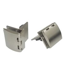 Glass door hinge half cover glass hinge wine cabinet door hinge opening glass wine cabinet hinge