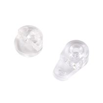 Plastic fixed installation mirror glass clip clip tray wardrobe bookcase cabinet glass mirror clip