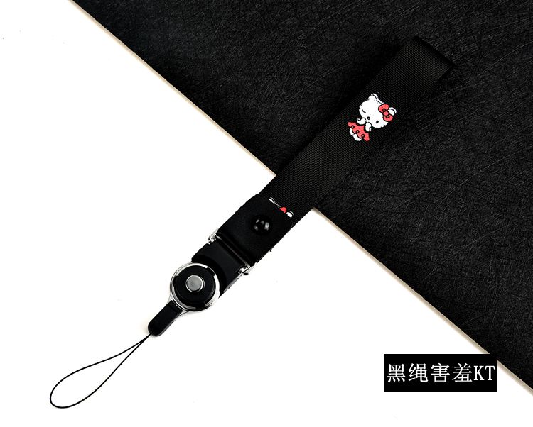 Sáng tạo thương hiệu đường phố hai trong một với dây đeo điện thoại di động Apple 6/7 / 8X oppo Vòng đeo tay dây ngắn phổ thông Huawei - Phụ kiện điện thoại di động ốp lưng redmi 9