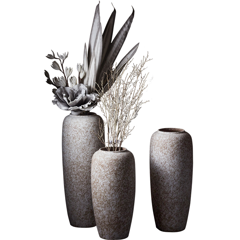 I and contracted white ceramic club hotel furnishing articles sitting room window of large vase flower arranging flower POTS