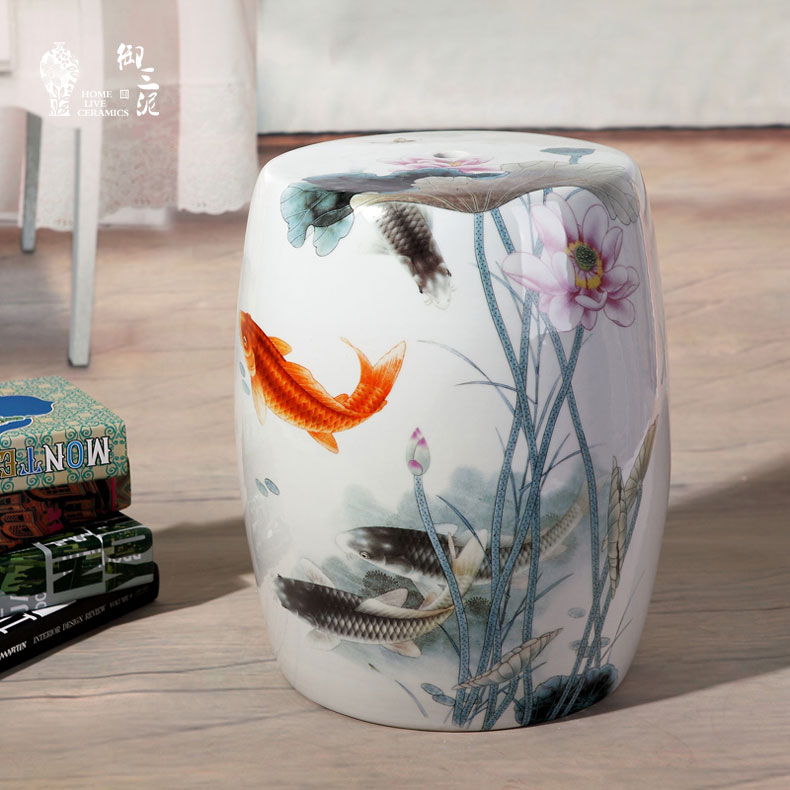 Jingdezhen hand - made ceramic cold pier porcelain who side pier show what cool who ceramic household adornment porcelain who in shoes