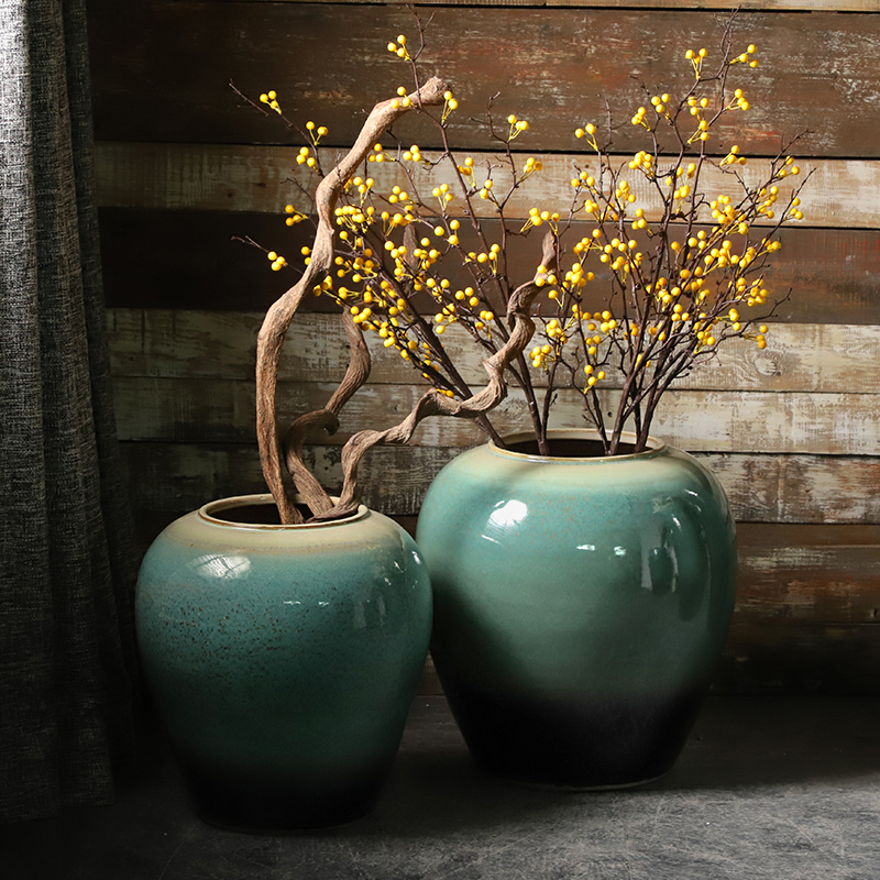 Vase furnishing articles flower arranging large sitting room be born American Chinese I and contracted Europe type flower arrangement of jingdezhen ceramics