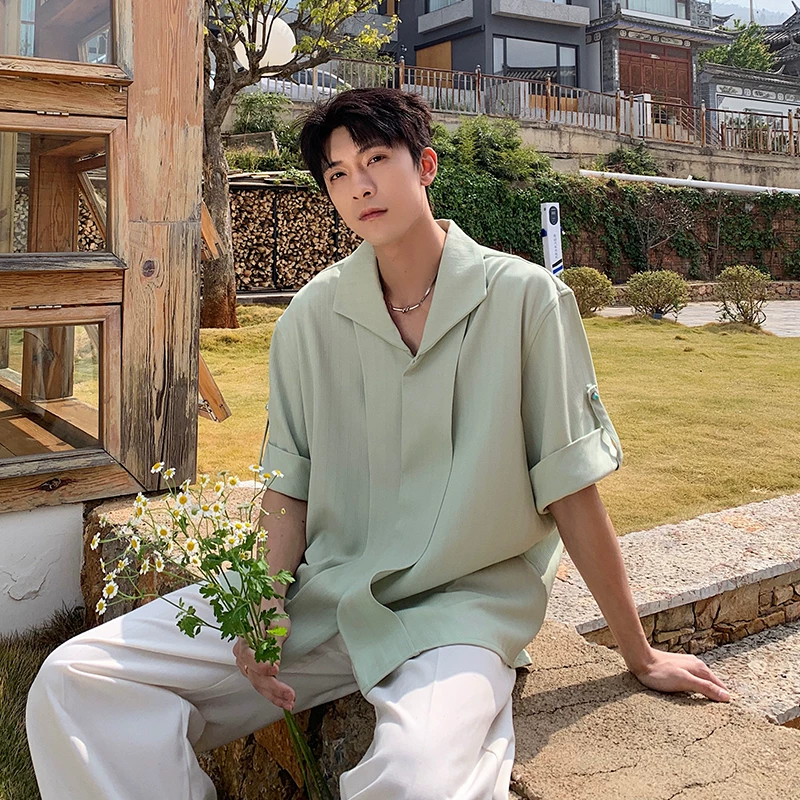 Summer shirt, high-quality style, oversize