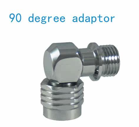 Diving 90 degree adapter two connector adapter 2nd stage adaptor 90 degree