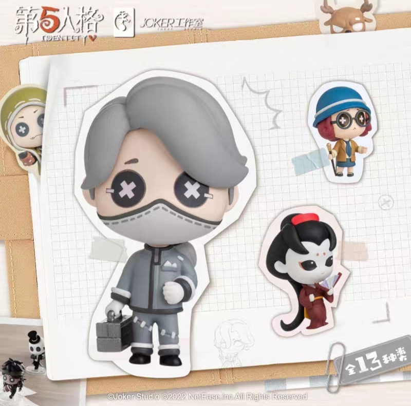 Identity V Desktop Invasion Series Q Version Character Blind Box Egg Second Edition Desktop Ornament Figurine Identity V Desktop Invasion Series Q Version Character Blind Box Egg Second Edition Desktop Ornament Figurine