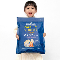 Sams Club GOOD LIFE FINUTE fun Laifu Korea imported garlic shrimp slices 240g big bag