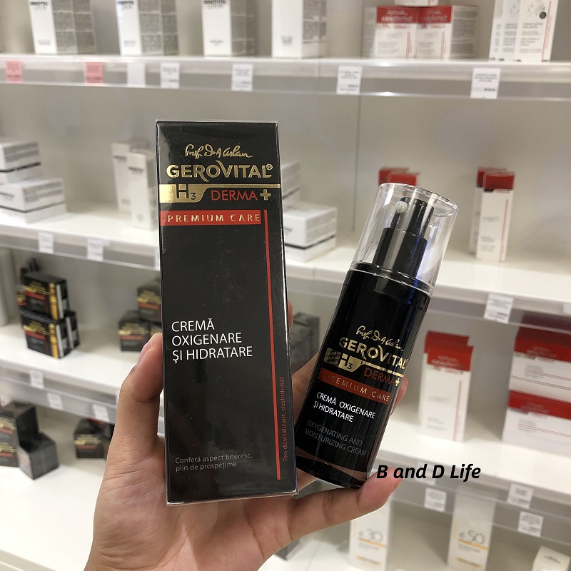 Gerovital Jierouweida Black Gold Low Sensitivity Series Antioxidant, Moisturizing and Moisturizing Essence 30ML