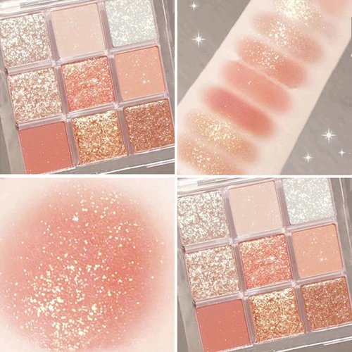 Палетка теней, водостойкие блестки для ногтей, карандаш для глаз, 2024 года, популярно в интернете, новая коллекция